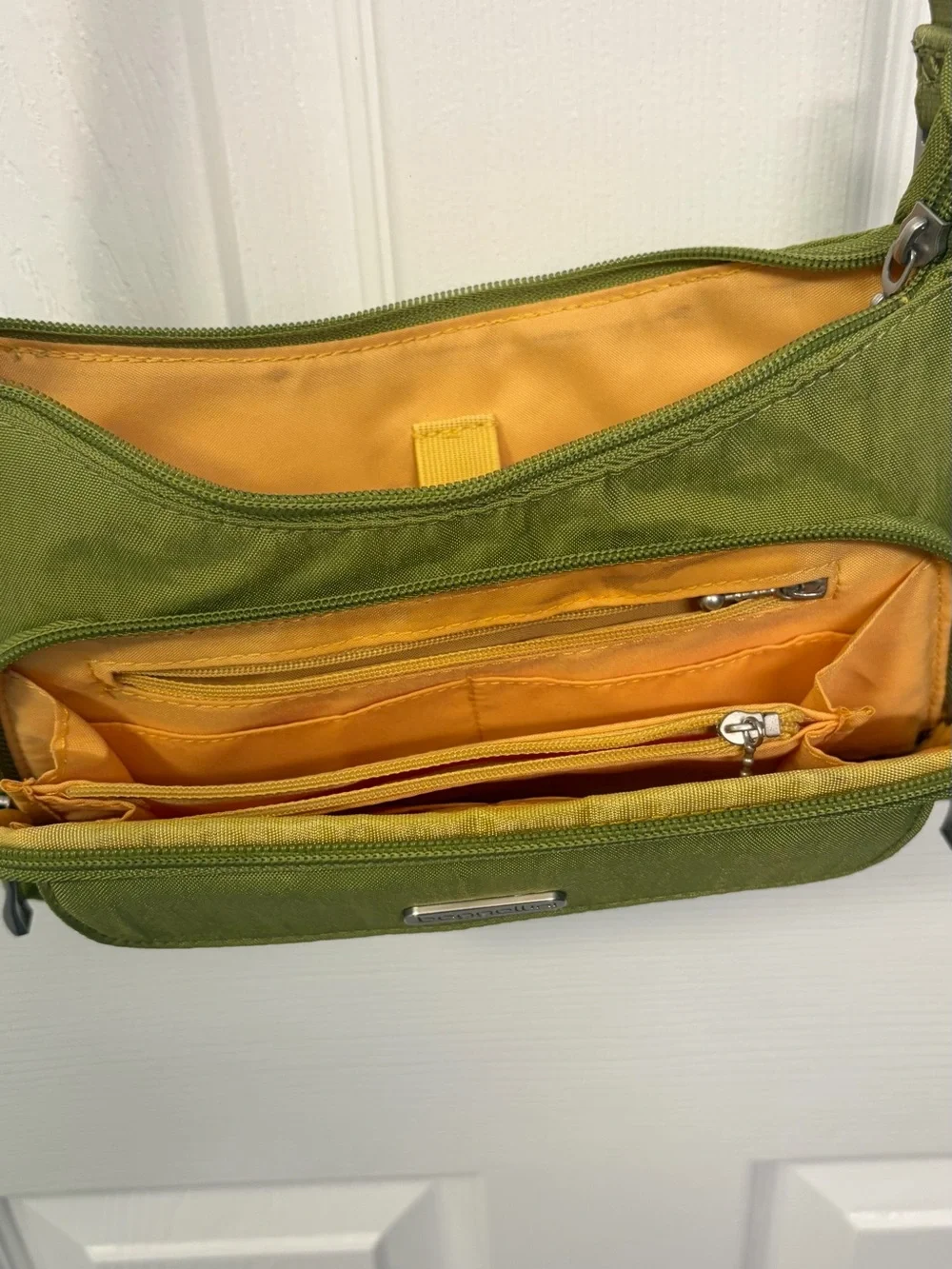 Baggallini Olive Green Adjustable Crossbody Bag